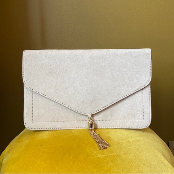 ASOS Nude Envelope Clutch - Picture 1 of 5